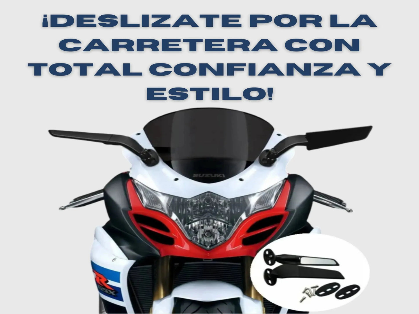 RETROVISOR UNIVERSAL PARA MOTO